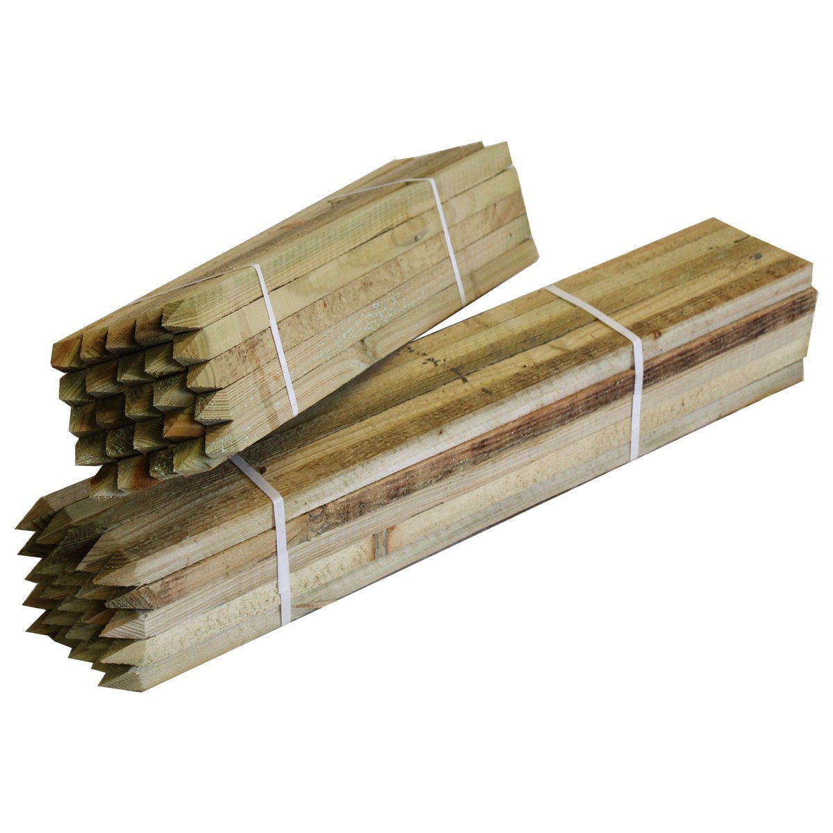 Square Sawn Wooden Stakes