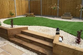 Building Garden Steps Using Railway Sleepers | Suregreen's Guide to ...