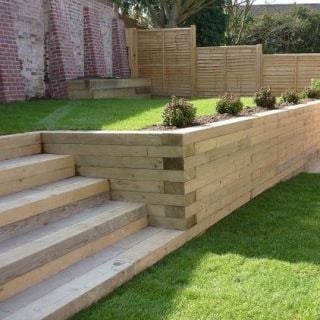 How to Use Railway Sleepers in Your Garden | Suregreen Ltd